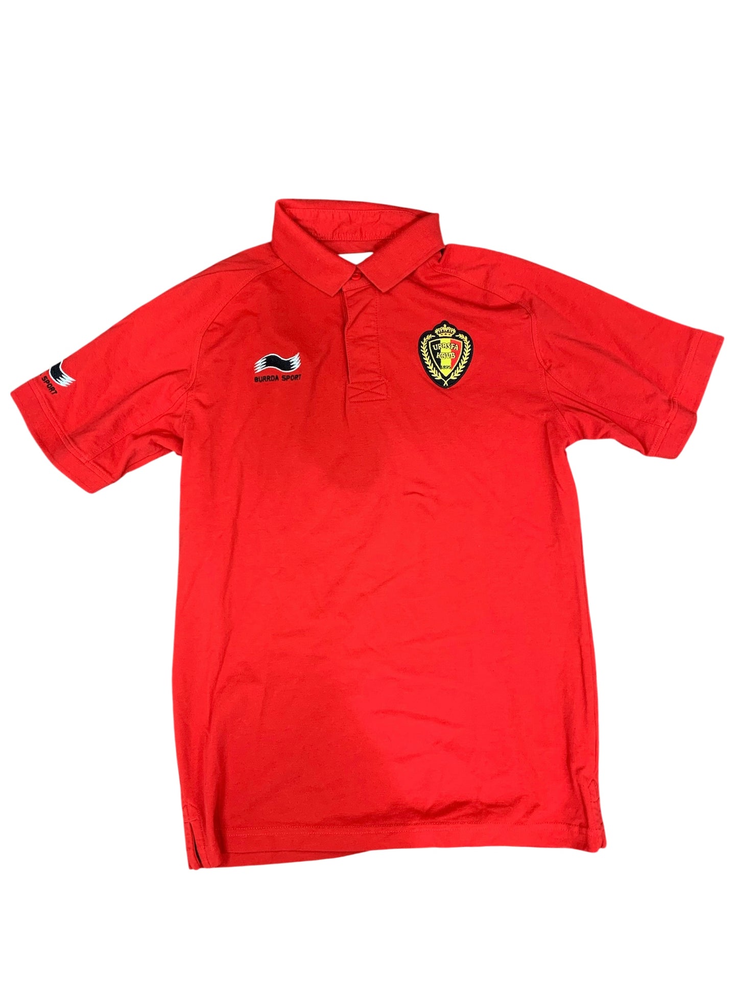 Belgium Football Polo – Red – Size M