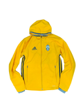 Juventus Zip-Up Hoodie – Orange/Yellow – Size S