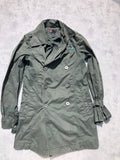 Diesel Trench Coat – Dark Green – S