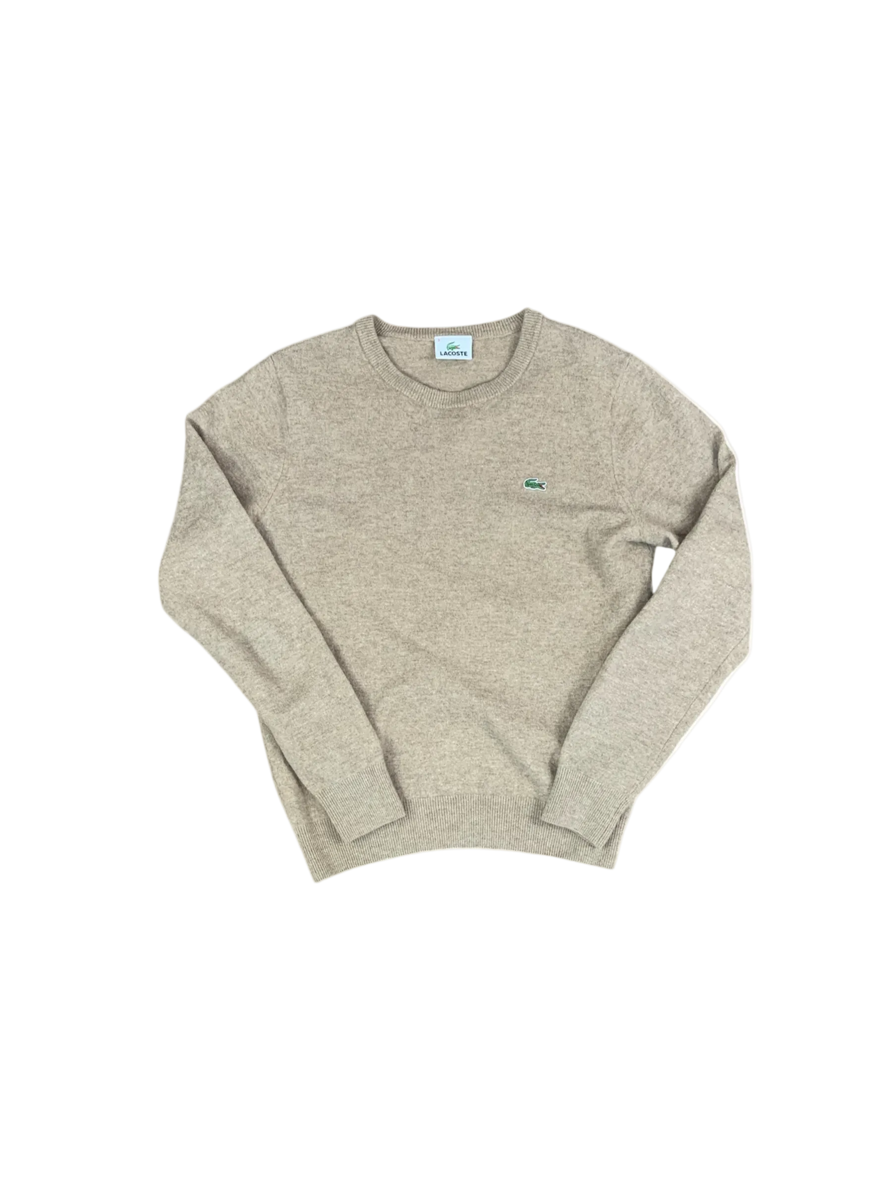 Lacoste Sweater – Beige – Size XS