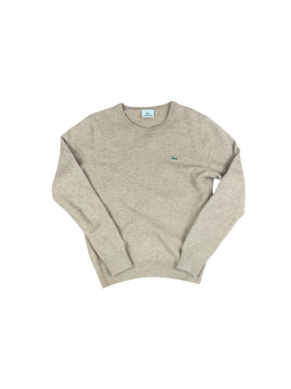 Lacoste Sweater – Beige – Size XS