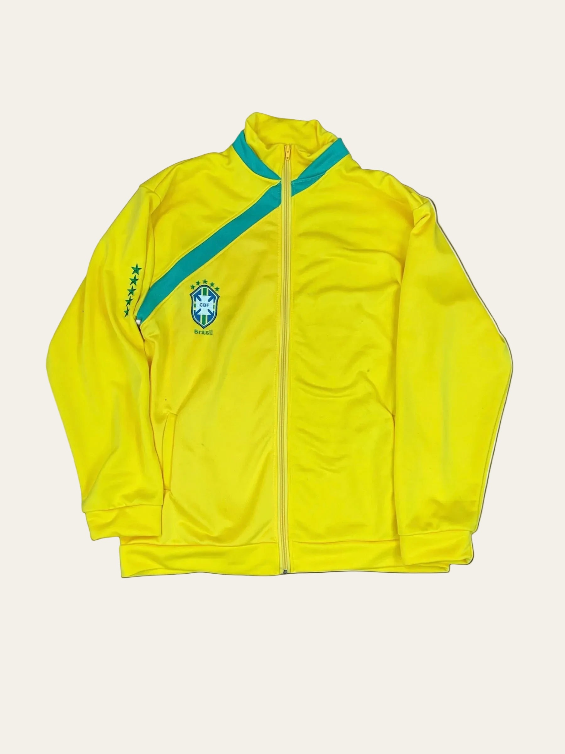 Brasil Track Jacket – Yellow – Size M