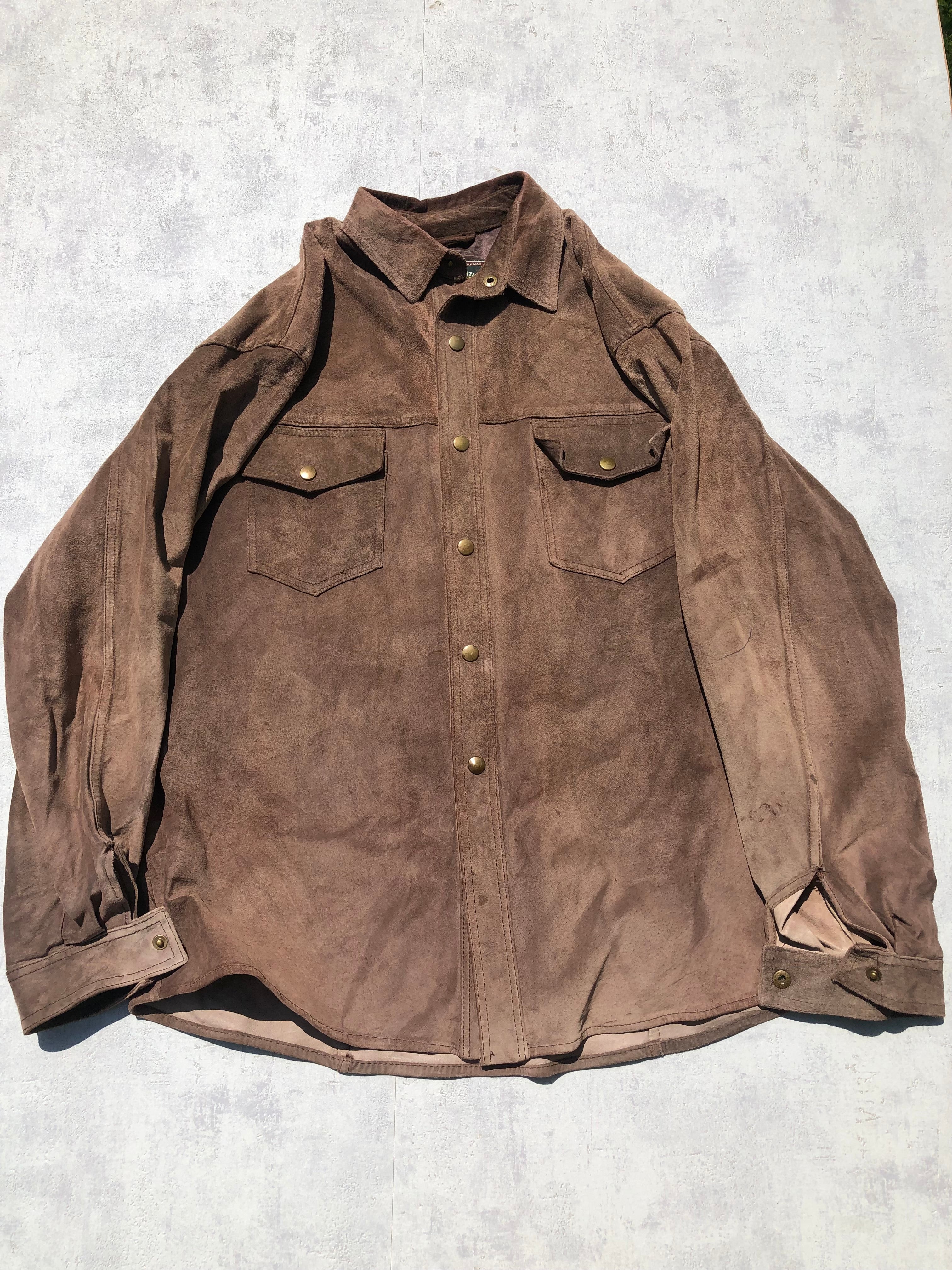 Leather Shirt - L