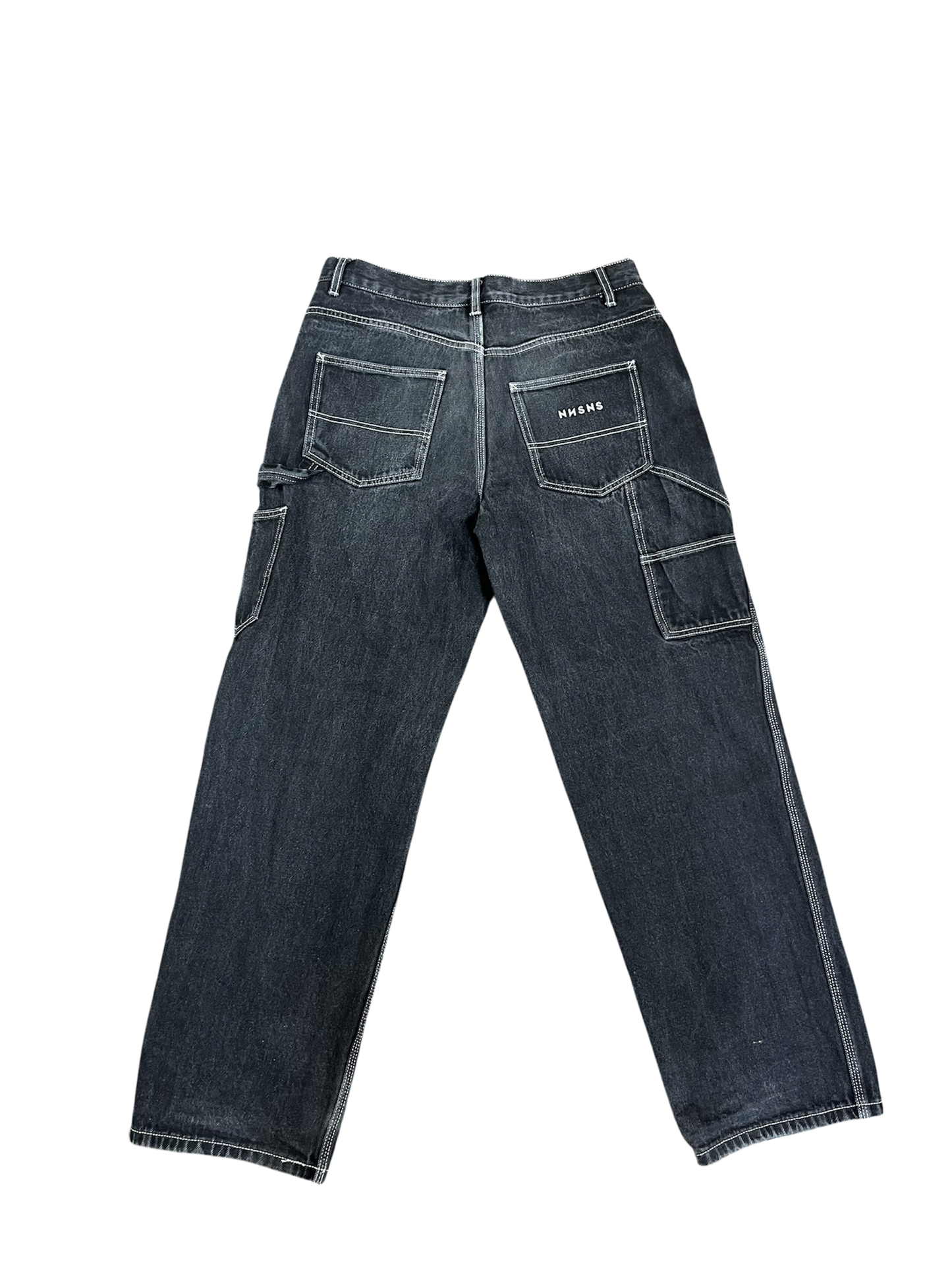 Nnsns Bigfoot Jeans – Dark Grey – Size M