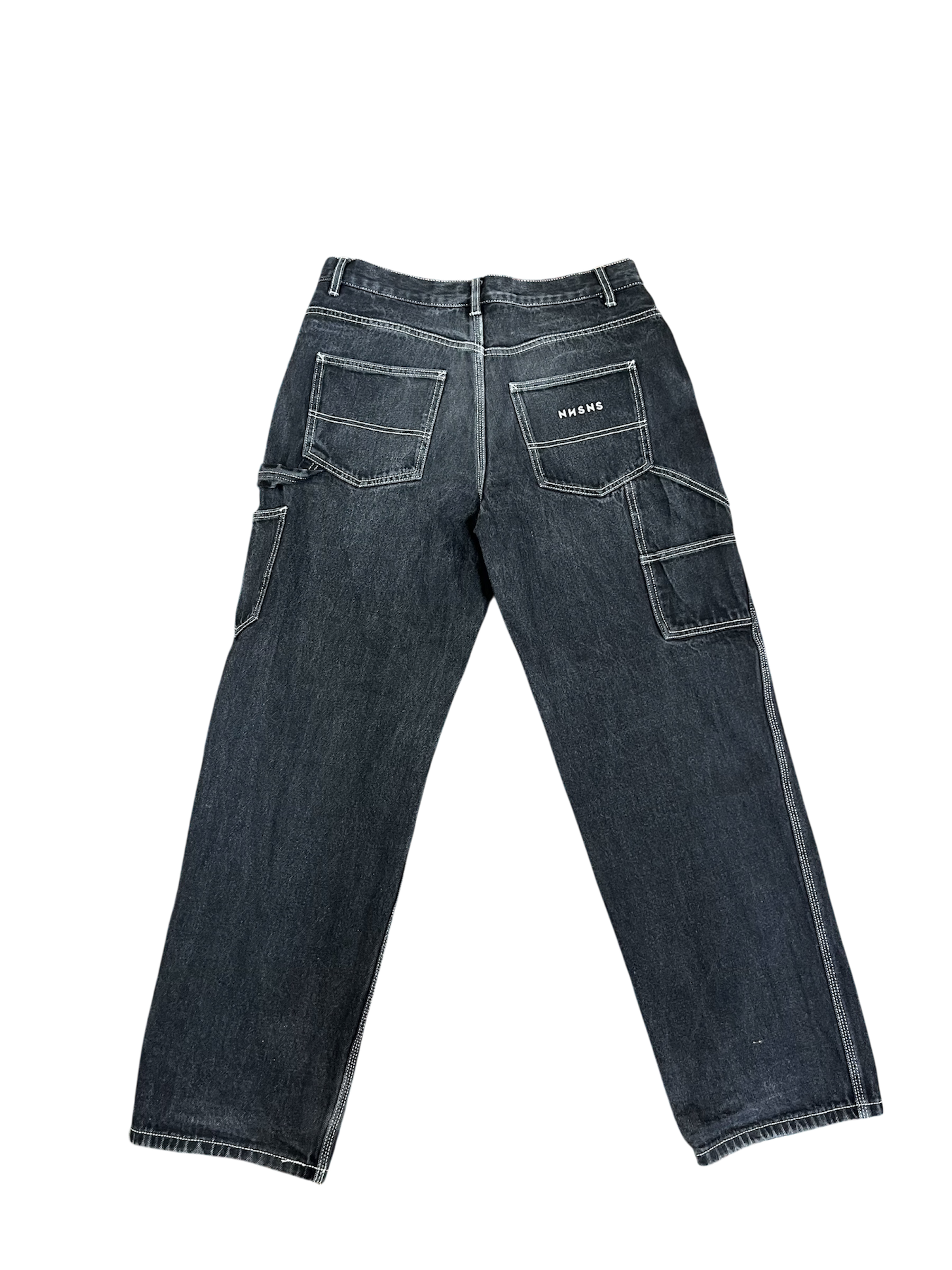 Nnsns Bigfoot Jeans – Dark Grey – Size M