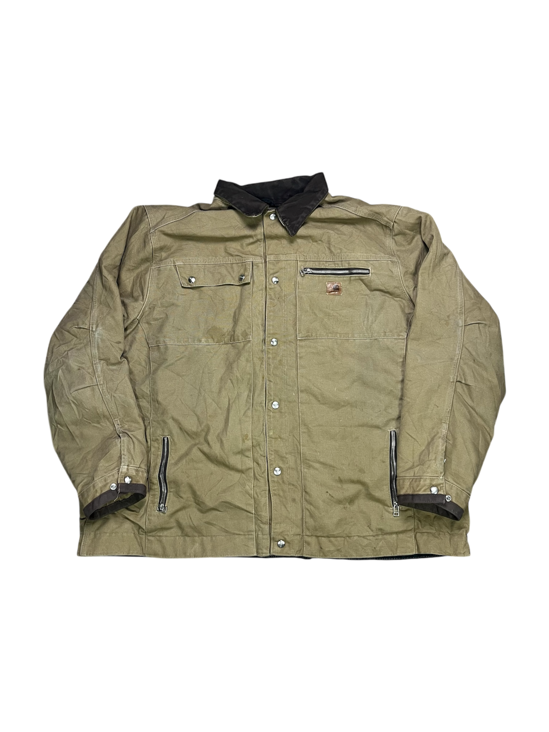 Carhartt Work Jacket – Beige – Size XXL