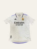 Real Madrid Shirt – White – Vinícius Júnior – Size S