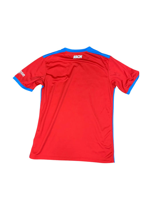 SSC Napoli Football Jersey – Red/Blue – Size M