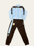 Aston Villa Tracksuit – Baby Blue/Black – Size M