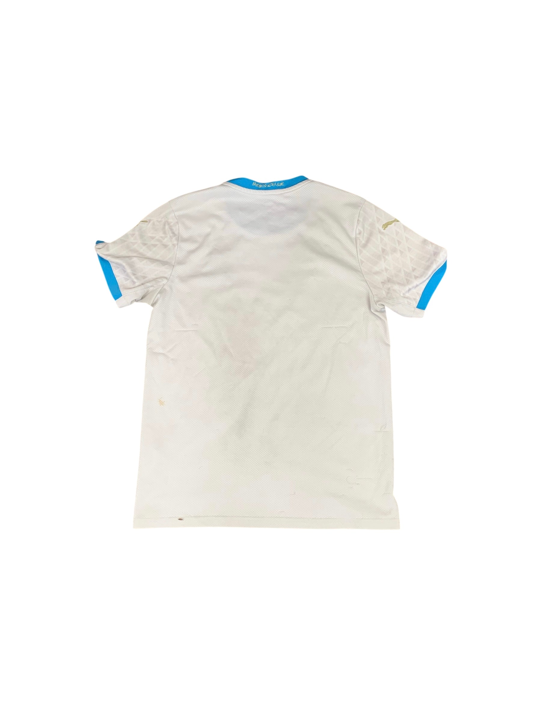 Olympique de Marseille Football Jersey – White/Baby Blue – Size M
