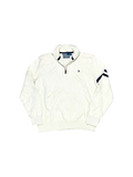 Ralph Lauren Quarter Zip – White – Size L