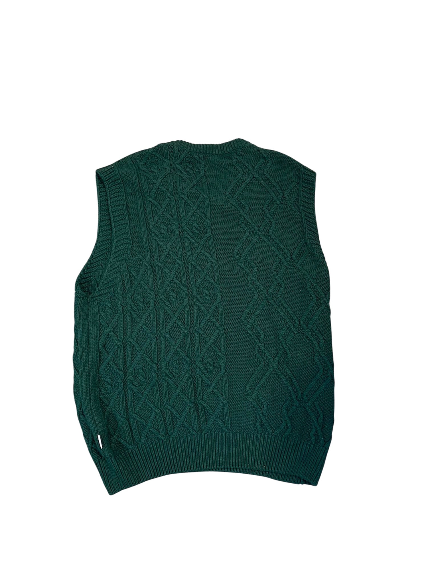 Arte Knitted Bodywarmer – Dark Green – Size M