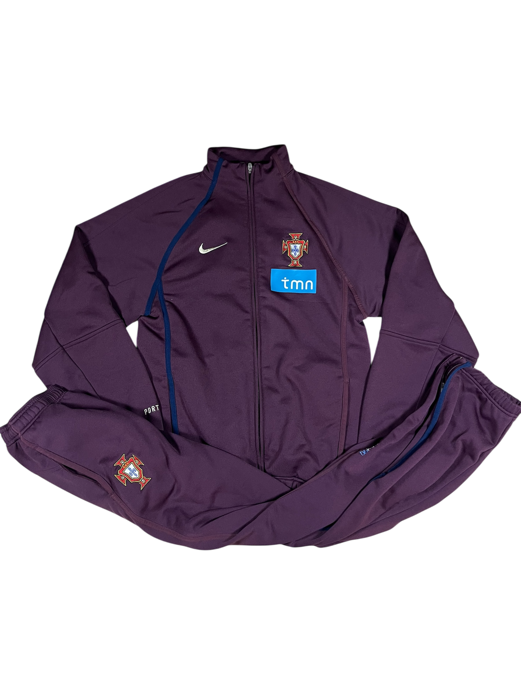 Nike Portugal Football Tracksuit – Bordeaux – Size S