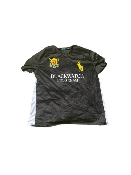Ralph Lauren Polo Team Scotland T-Shirt – Black/Gold – Size L