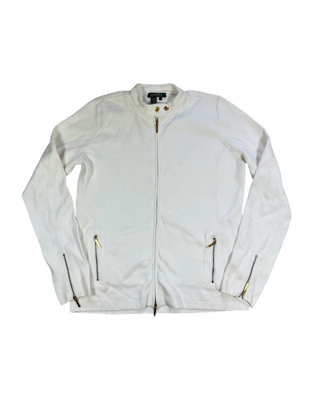 Lauren Ralph Lauren Zip-Up Sweater –