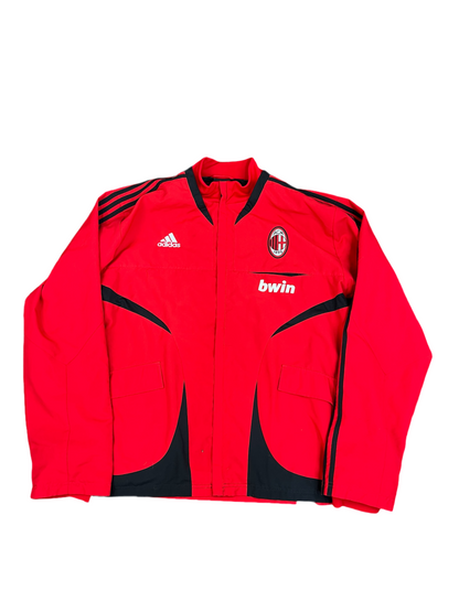 AC Milan Tracksuit – Red Top / Black Pants – Size L Pants no logo