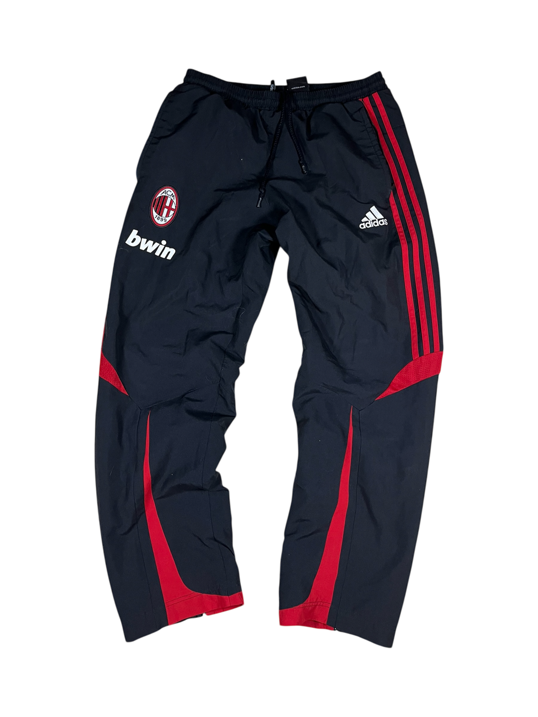 AC Milan Tracksuit – Black / Red – Size M