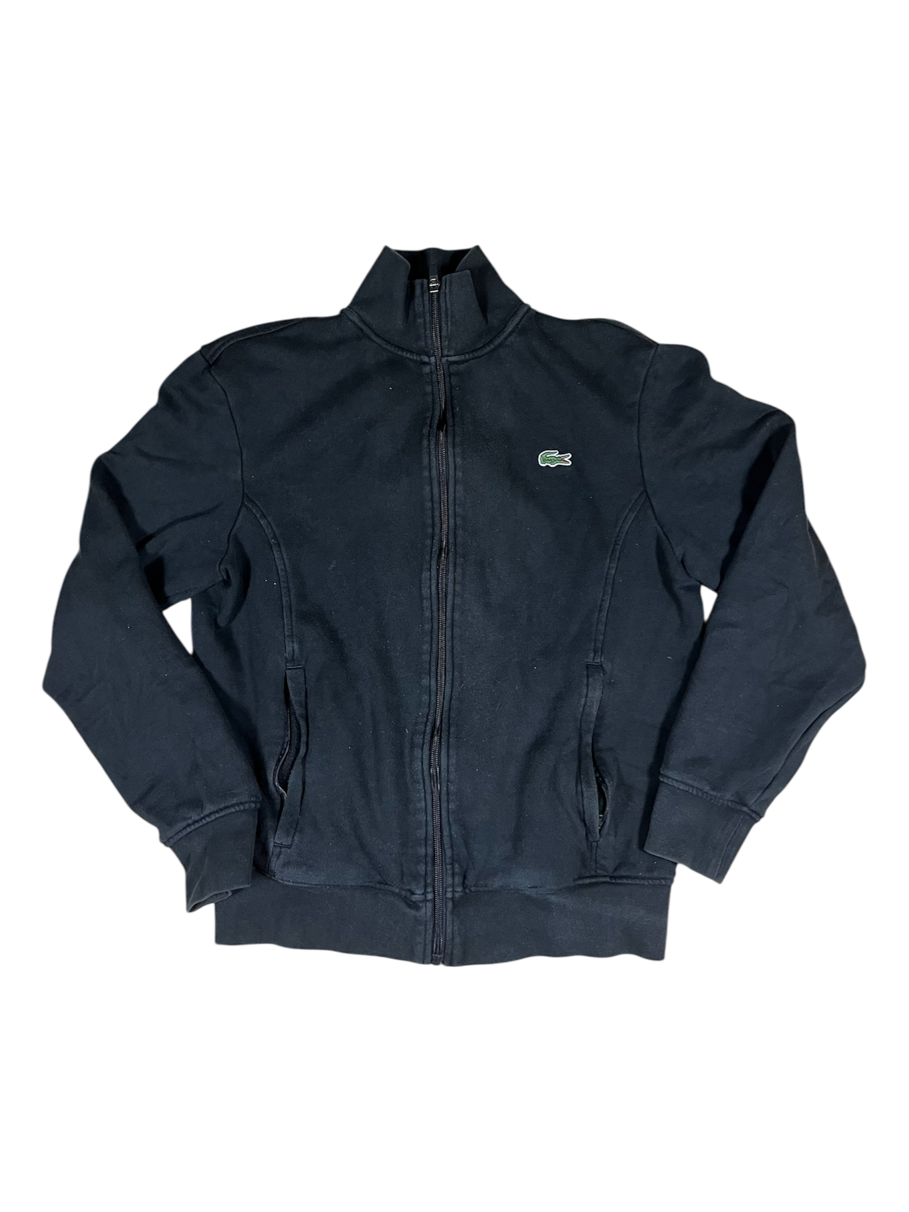Lacoste Zip-Up – Black – Size XS