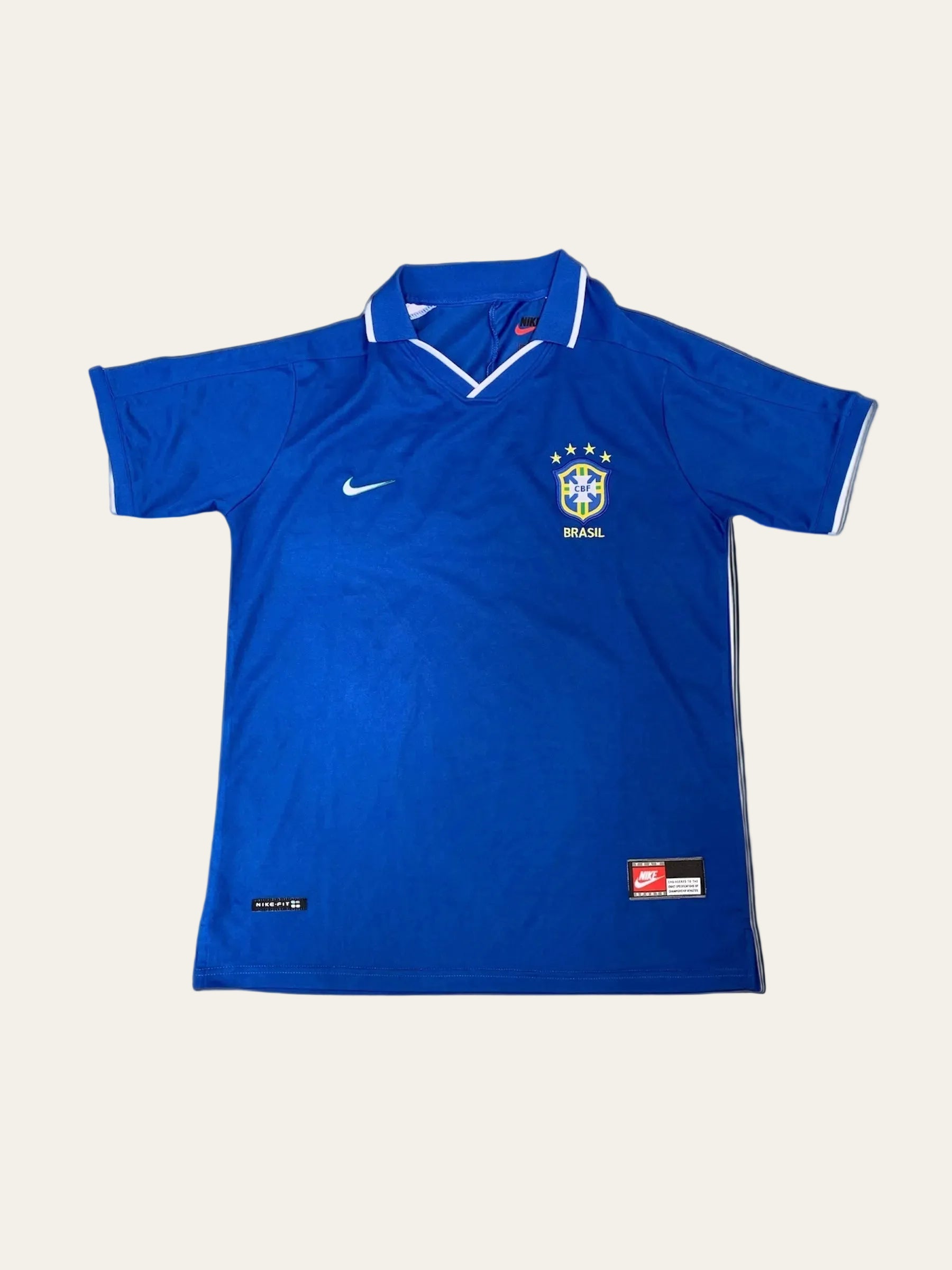 Brazil Football Jersey – Blue – Size M