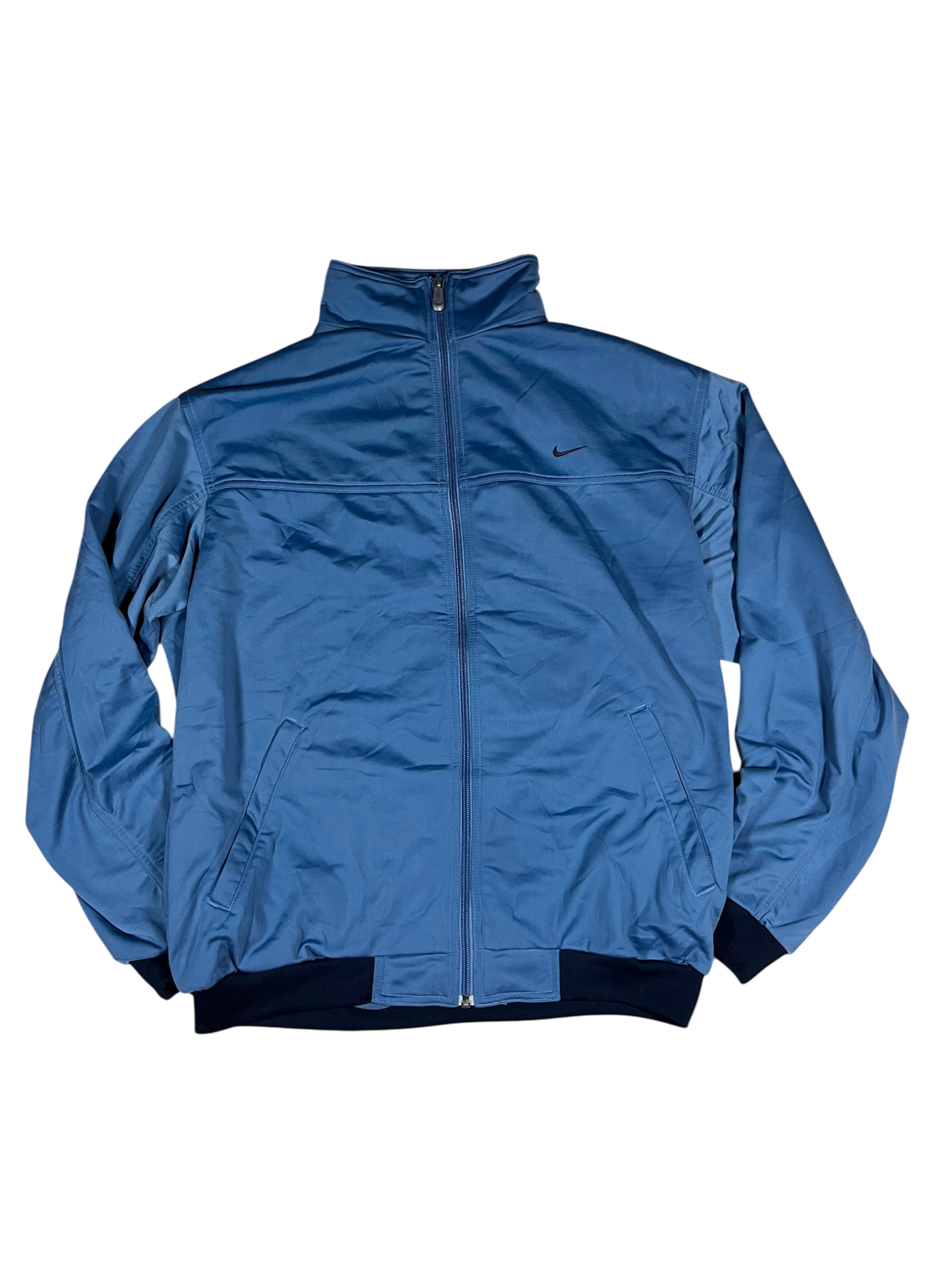 Nike Track Jacket – Blue – Size L