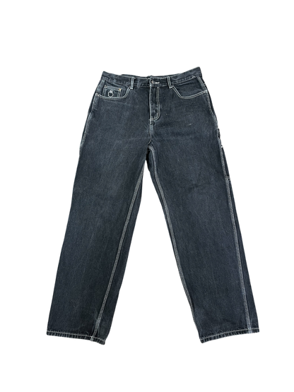 Nnsns Bigfoot Jeans – Dark Grey – Size M