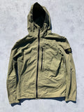 Stone Island Supima Cotton Twill Stretch-TC  – Green – Size XS - Unisex