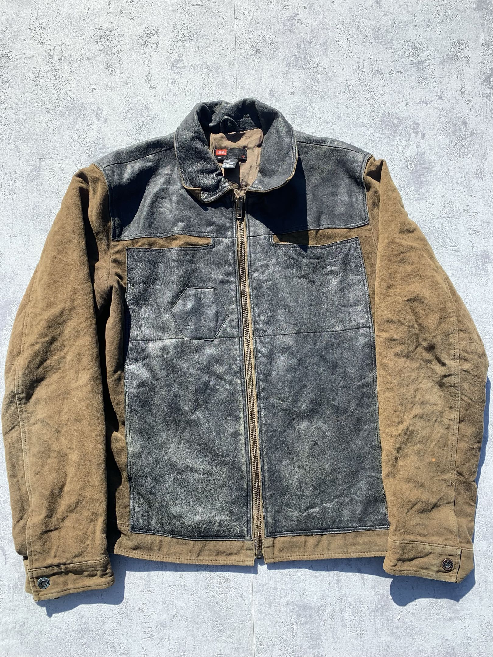 Diesel Vintage leather jacket - M