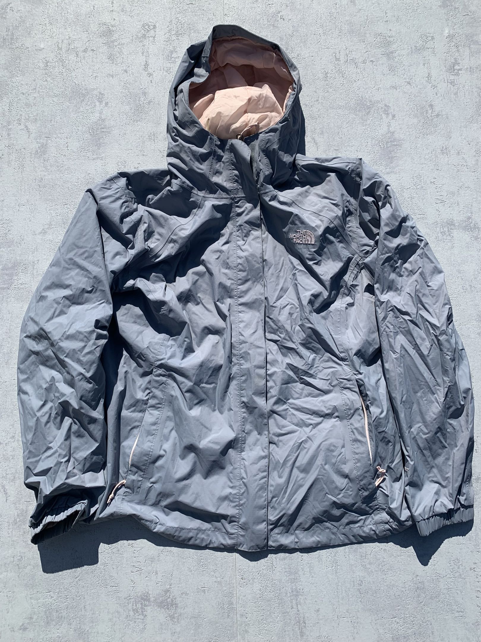 Northface fleece jacket - hooded - L Unisex