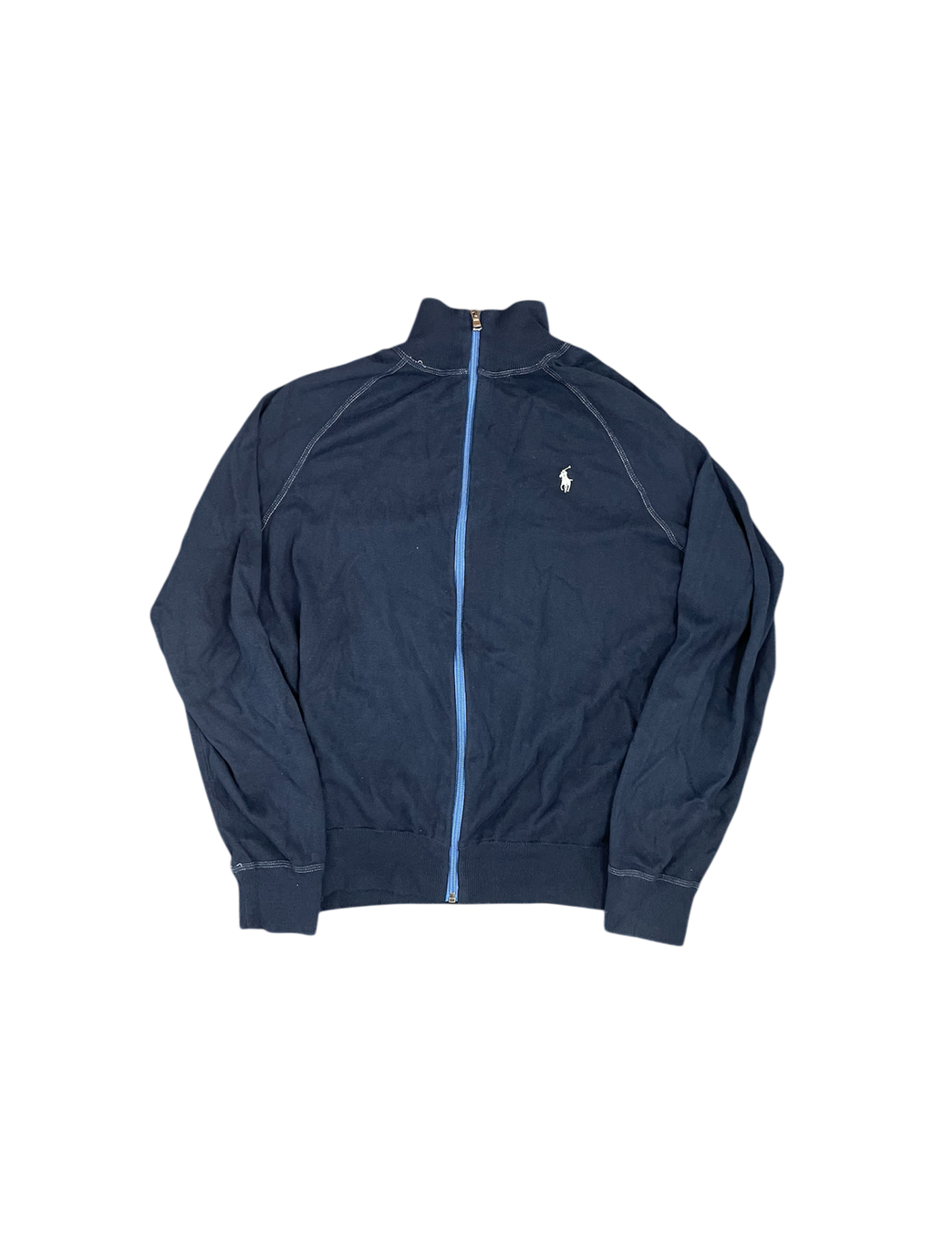 Ralph Lauren Zip-Up Sweater – Small
