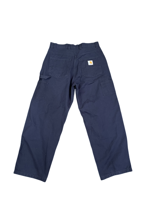 Carhartt Broek – Dark Blue – W34 Small