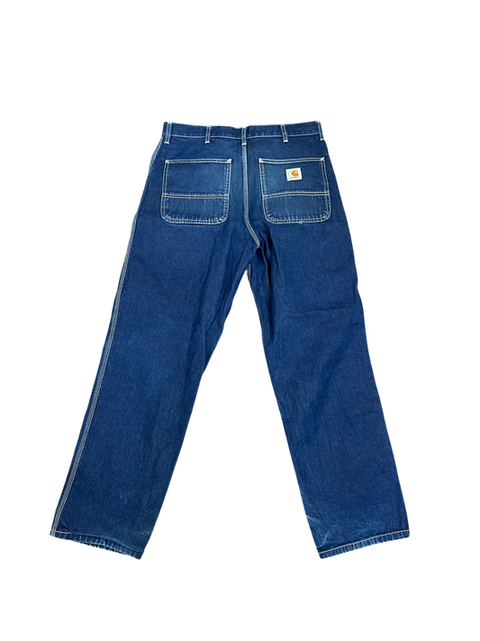 Carhartt Jeans – Dark Blue – W34 Small