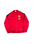 Manchester United Zip-Up Fleece – Red/Black – Size L