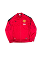 Manchester United Zip-Up Fleece – Red/Black – Size L