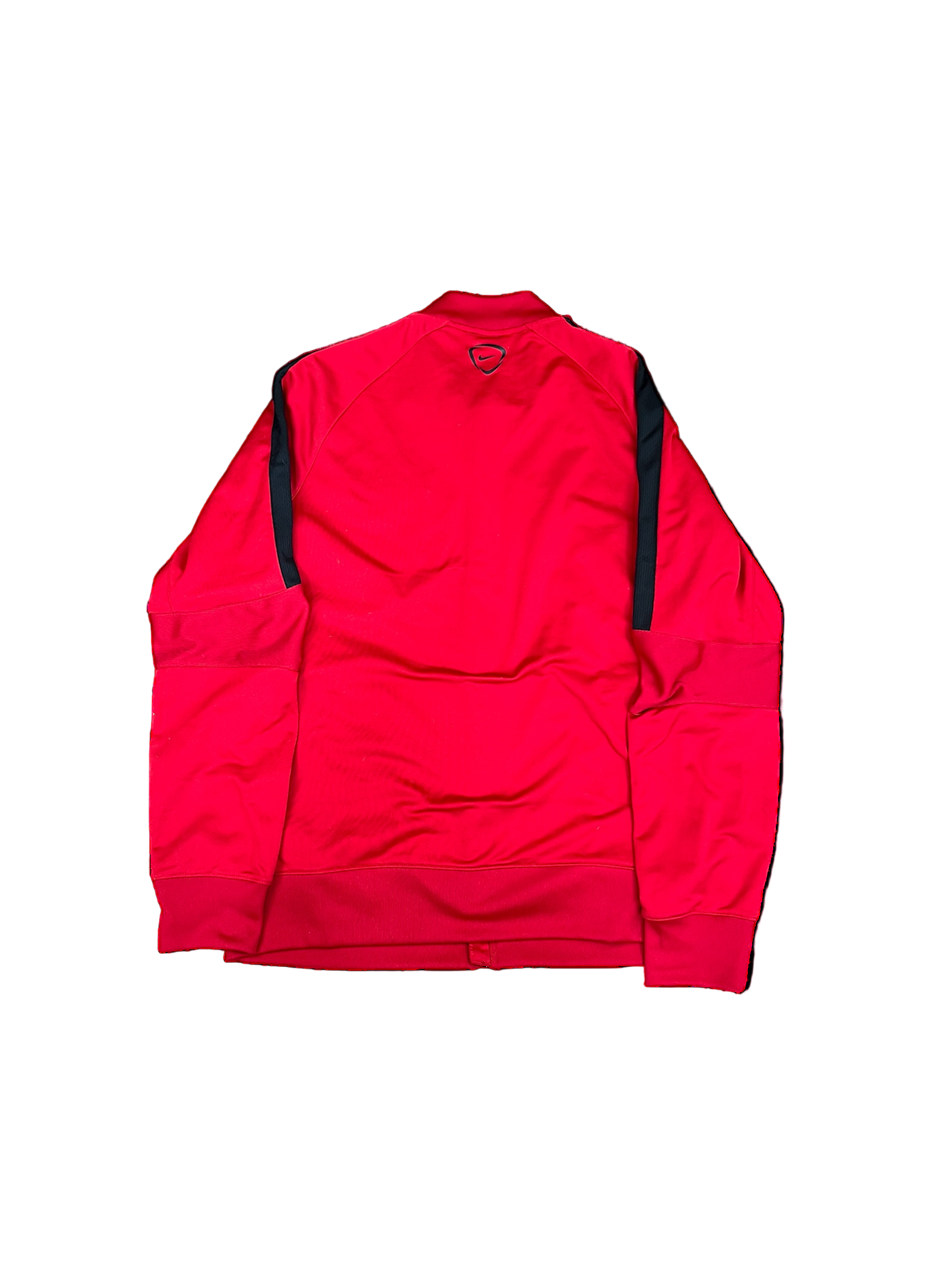 Manchester United Zip-Up Fleece – Red/Black – Size L