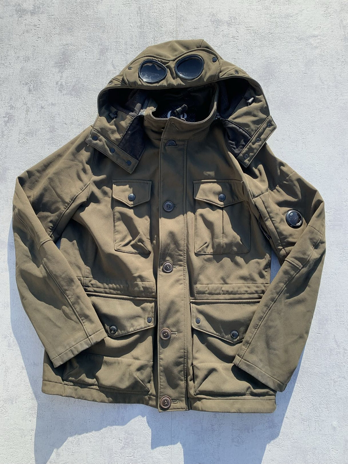 C.P. Company - Soft shell - Goggle jacket - M- 48