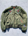 Ed Hardy MA1/Sujakan bomber jacket - S